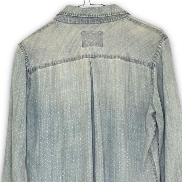 Rails Chambray Button Down Shirt size Small - Picture 4 of 10